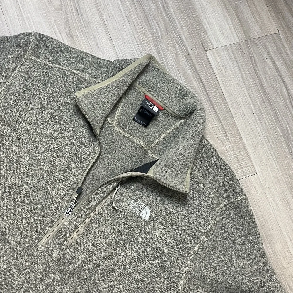 The‎ North Face Gordon Lyons Full Zip Jacket Mens XL Gray Hiking Fleece Outdoors